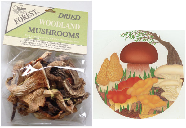 Sabarot Dried Mixed Forest Mushrooms Grinder