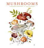 Mushroom themed 2025 calendar (watercolors by mushroom artist Alexander Viazmensky)