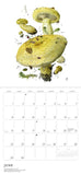 Mushroom themed 2025 calendar (watercolors by mushroom artist Alexander Viazmensky)